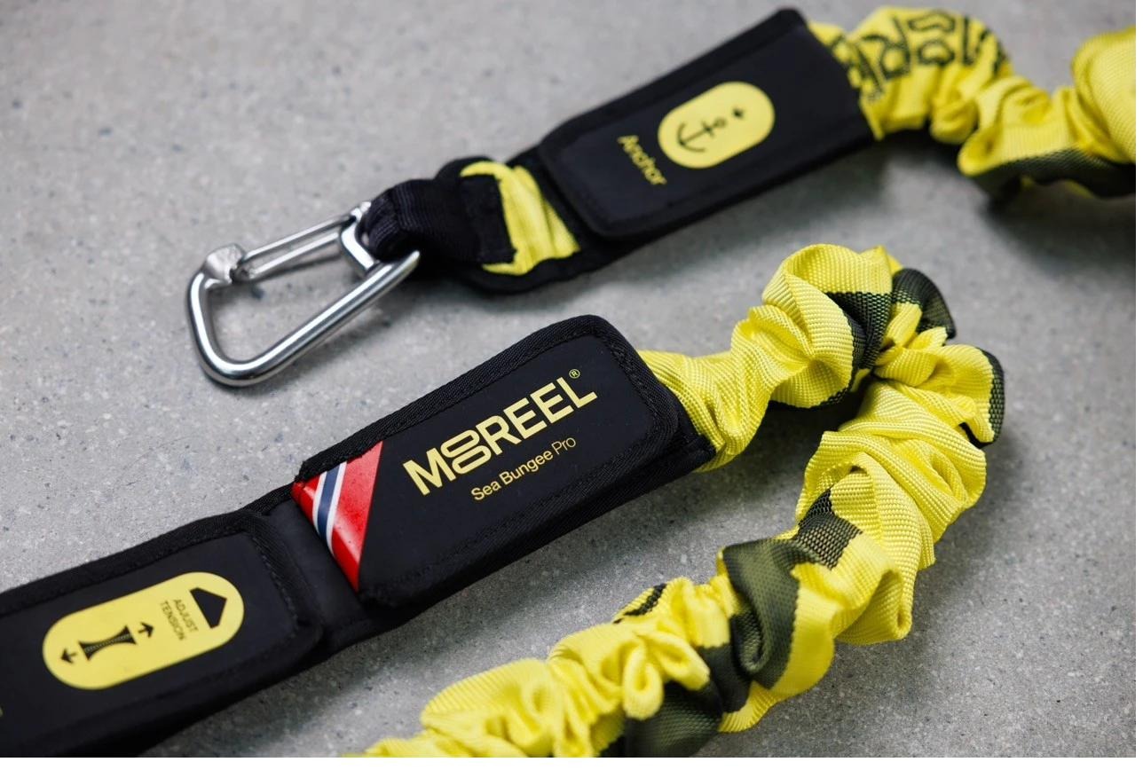 Mooreel Sea Bungee Pro — patentert ankerstrikk med justerbar strekkraft